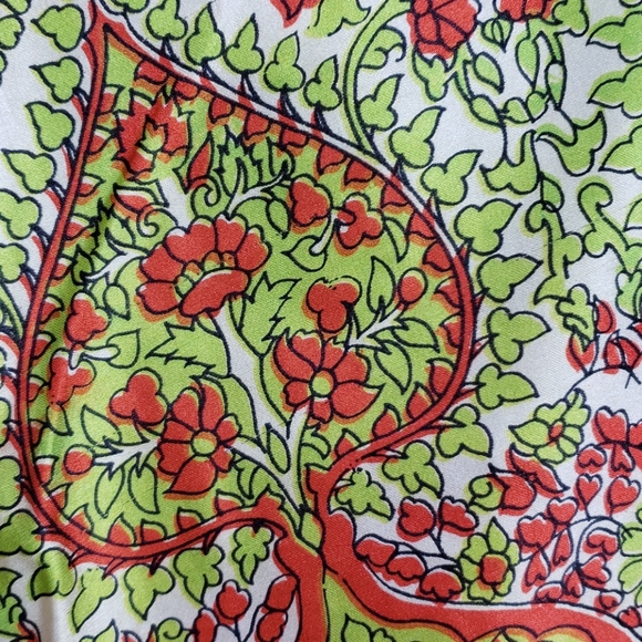 Darn Good Yarn Sari Silk Wrap Skirt Tea Goddess - Picture 16 of 16